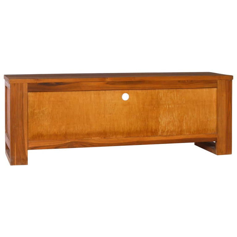 Tv-meubel 110x30x40 cm massief teakhout MeubelReus