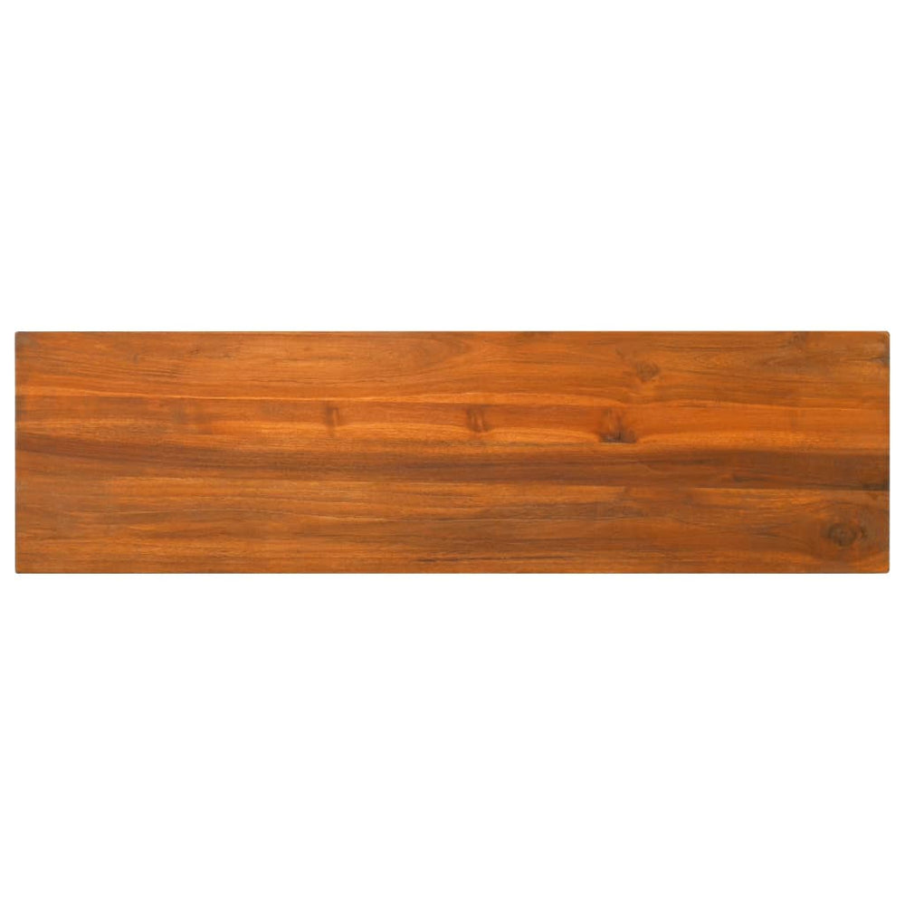 Tv-meubel 110x30x40 cm massief teakhout MeubelReus