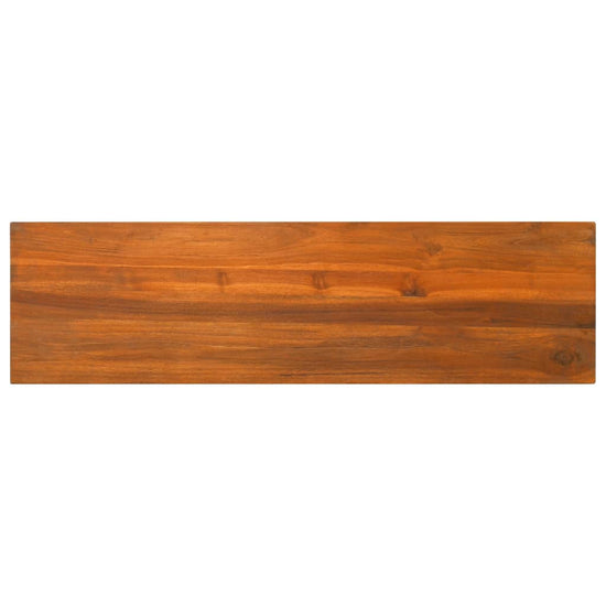 Tv-meubel 110x30x40 cm massief teakhout MeubelReus