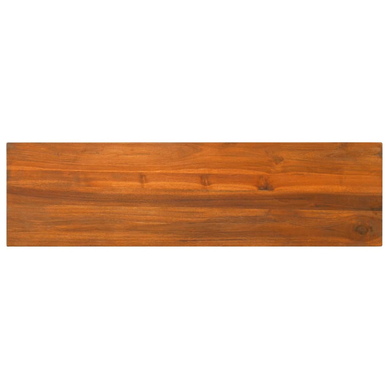 Tv-meubel 110x30x40 cm massief teakhout MeubelReus