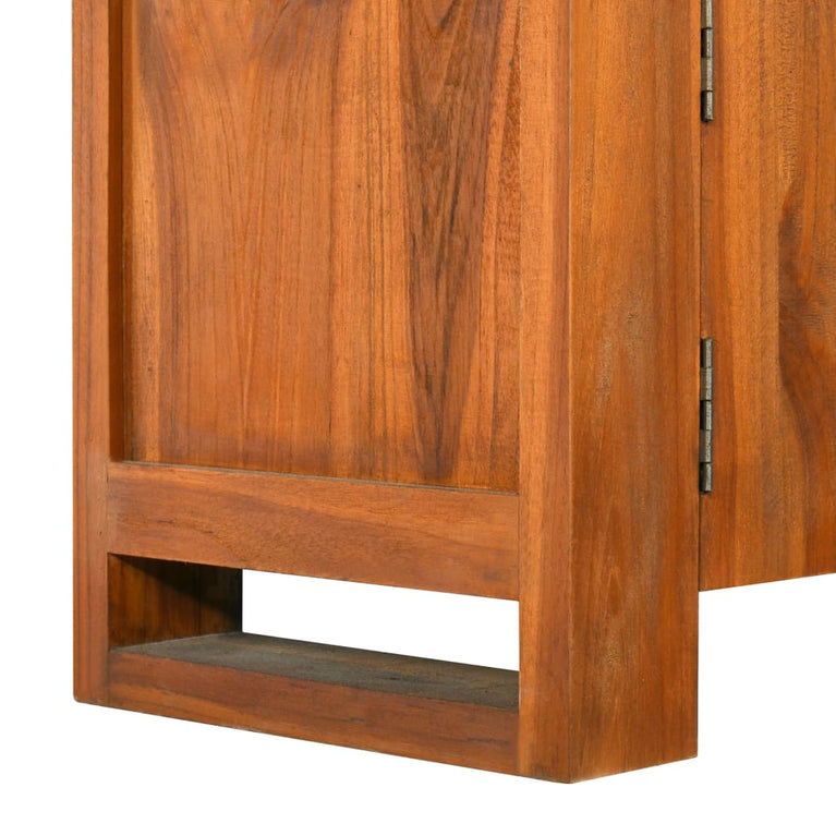 Tv-meubel 110x30x40 cm massief teakhout MeubelReus