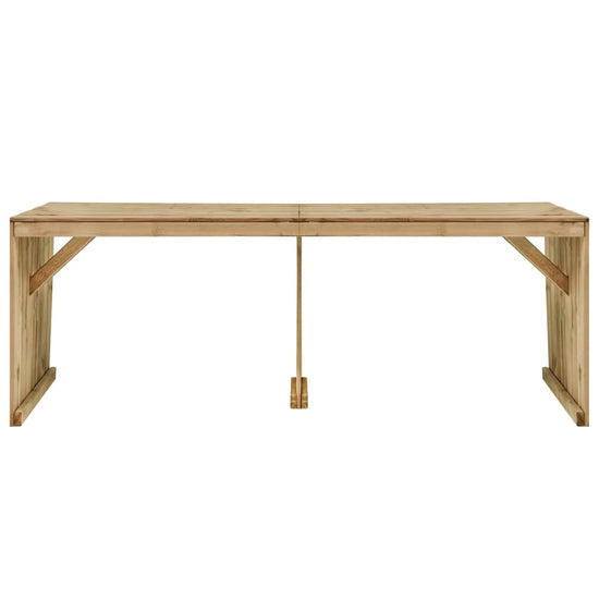 7-delige Tuinset geïmpregneerd grenenhout MeubelReus