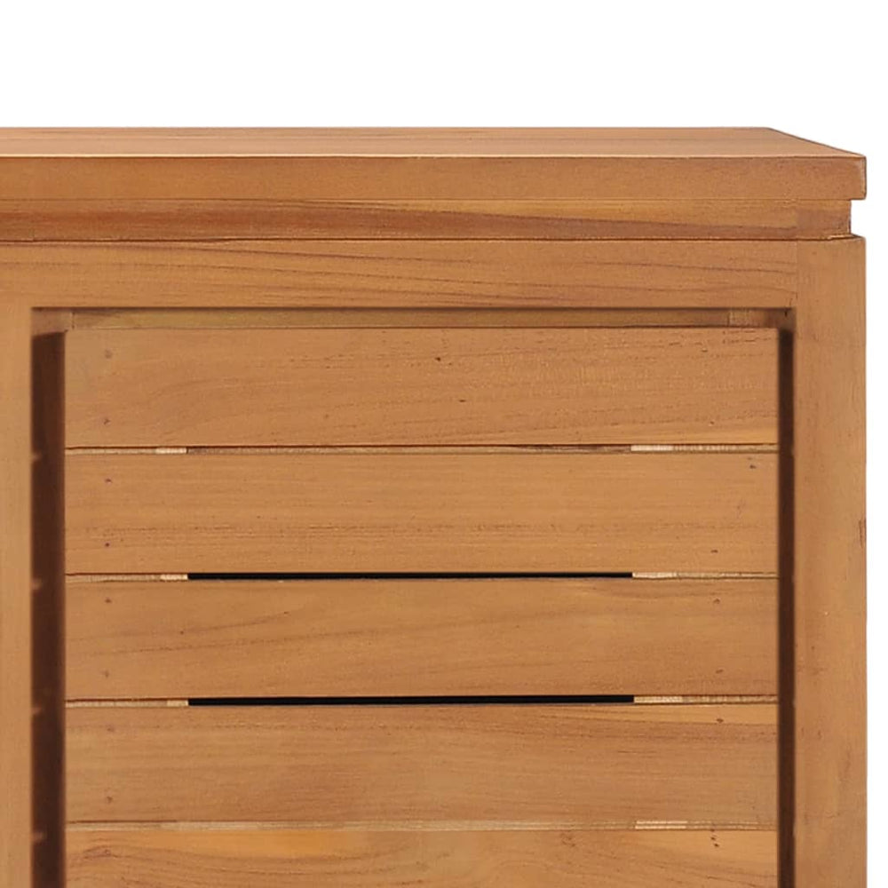 Tv-meubel 110x30x40 cm massief teakhout MeubelReus
