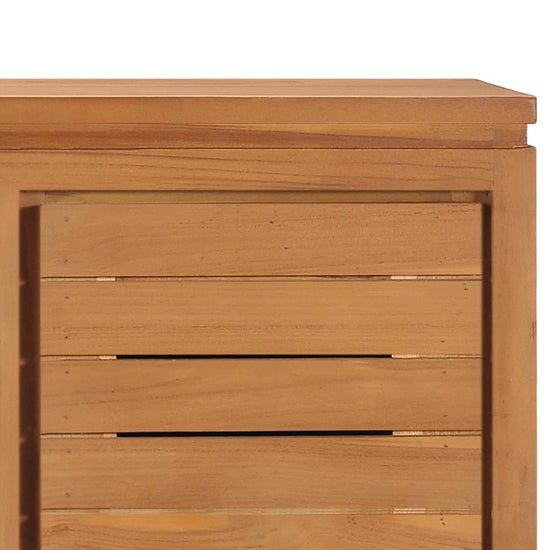 Tv-meubel 110x30x40 cm massief teakhout MeubelReus