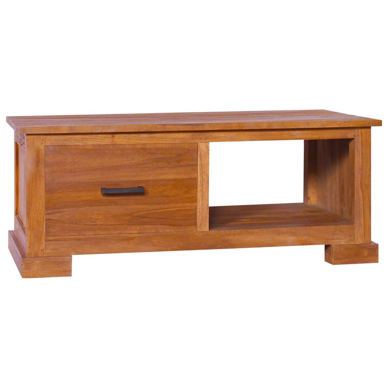 Tv-meubel 90x50x37 cm massief teakhout MeubelReus