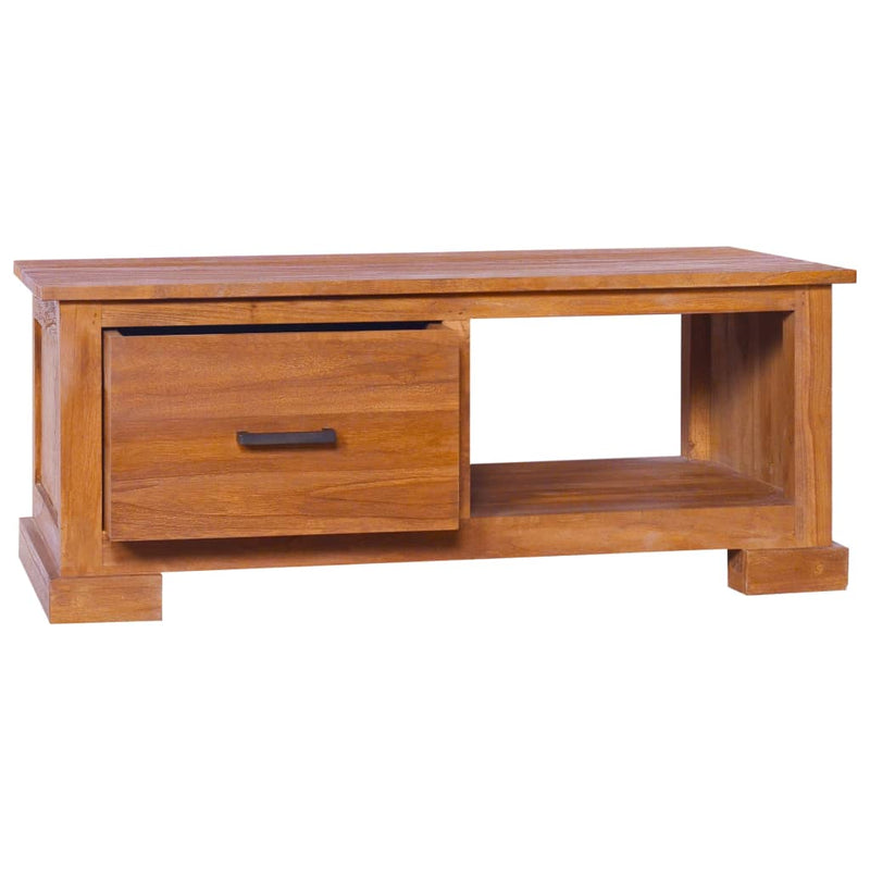 Tv-meubel 90x50x37 cm massief teakhout MeubelReus