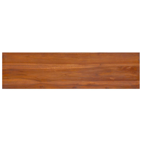 Tv-meubel 112x30x37 cm massief teakhout MeubelReus