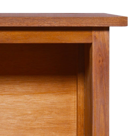 Tv-meubel 112x30x37 cm massief teakhout MeubelReus