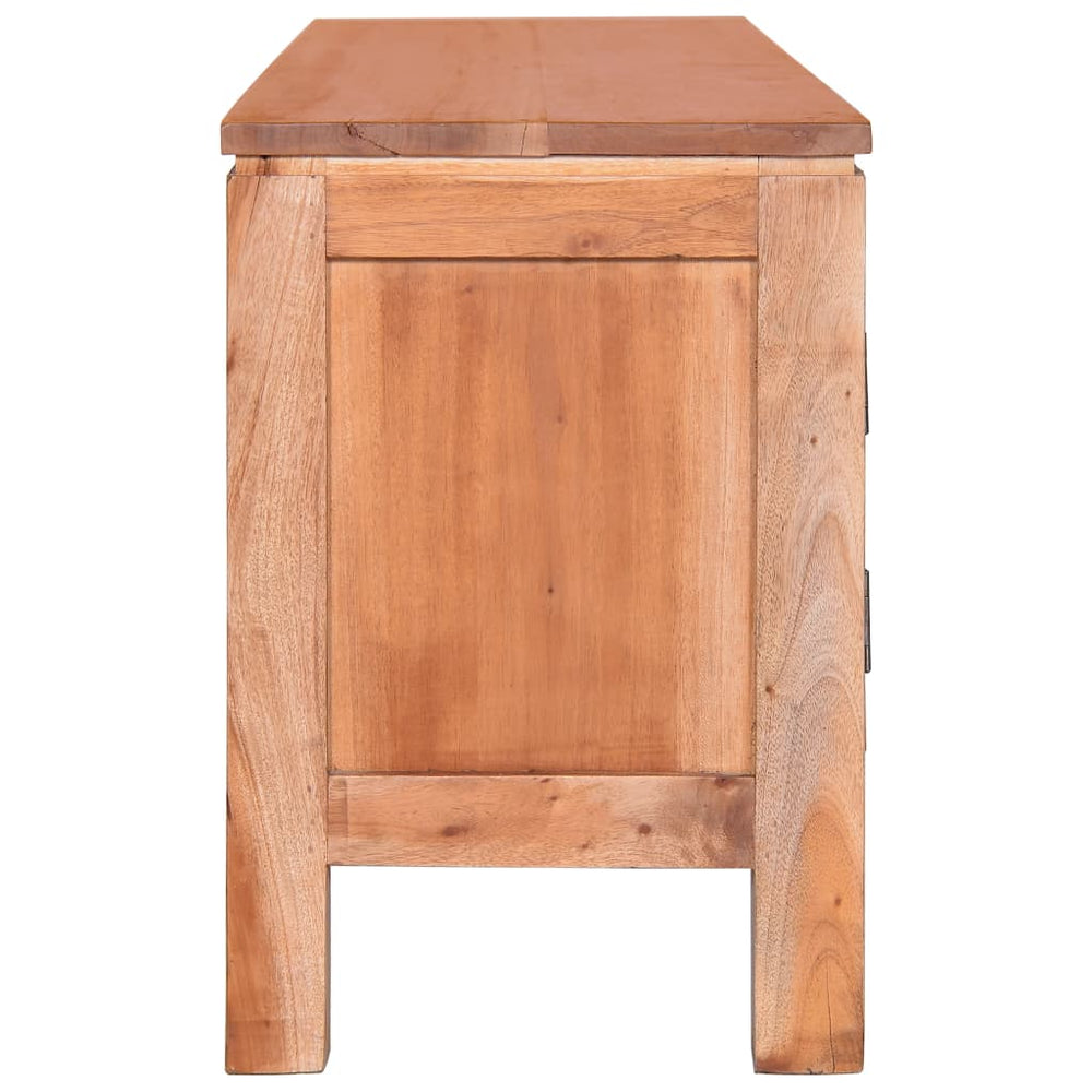 Tv-meubel 110x30x45 cm massief mahoniehout MeubelReus