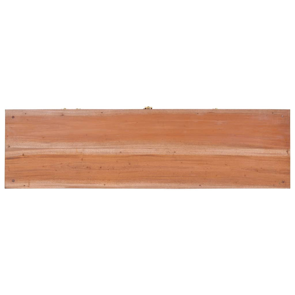 Tv-meubel 110x30x45 cm massief mahoniehout MeubelReus