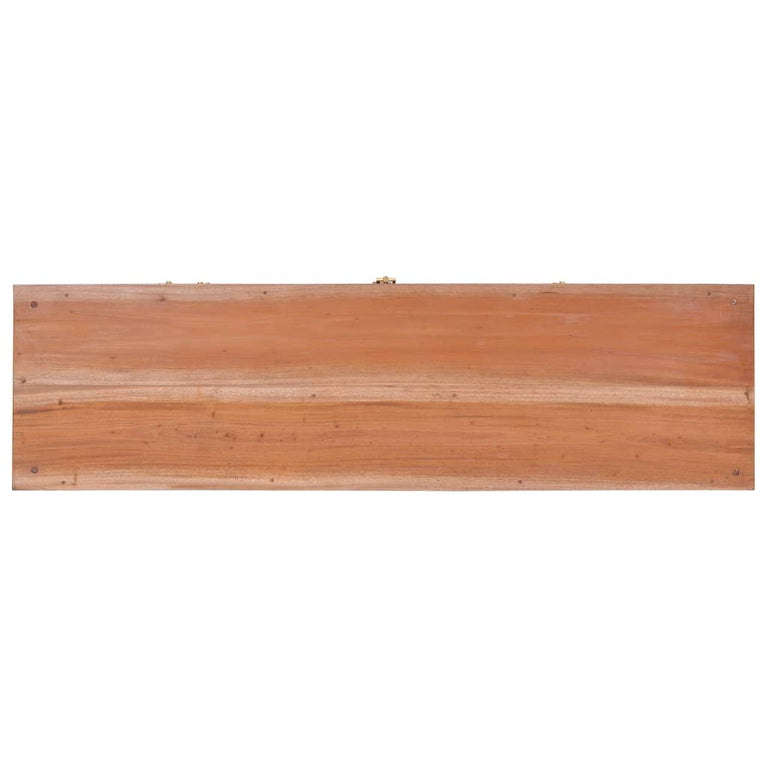 Tv-meubel 110x30x45 cm massief mahoniehout MeubelReus