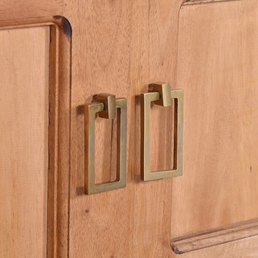 Tv-meubel 110x30x45 cm massief mahoniehout MeubelReus