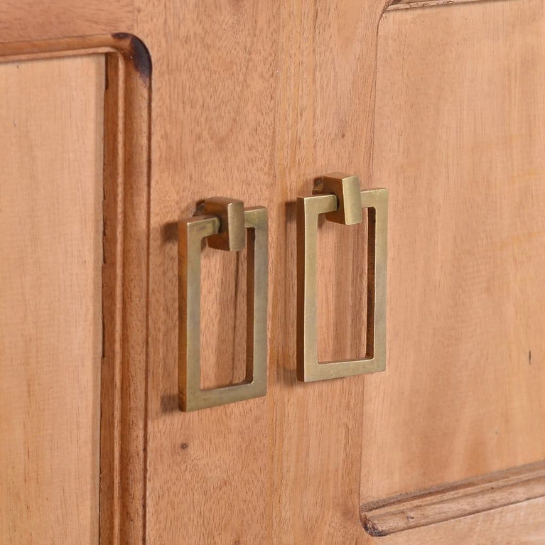 Tv-meubel 110x30x45 cm massief mahoniehout MeubelReus