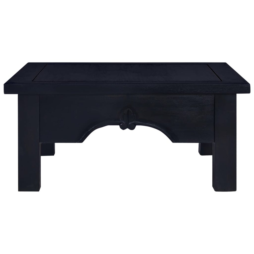 Salontafel 68x68x30 cm massief mahoniehout lichtkoffiekleurig MeubelReus