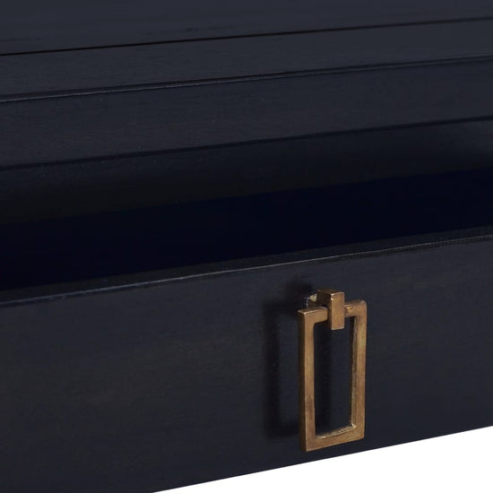 Salontafel 68x68x30 cm massief mahoniehout lichtkoffiekleurig MeubelReus