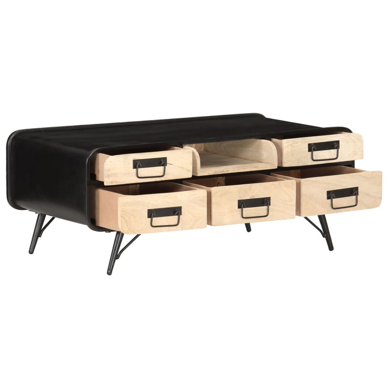 Salontafel 100x50x40 cm massief mangohout MeubelReus