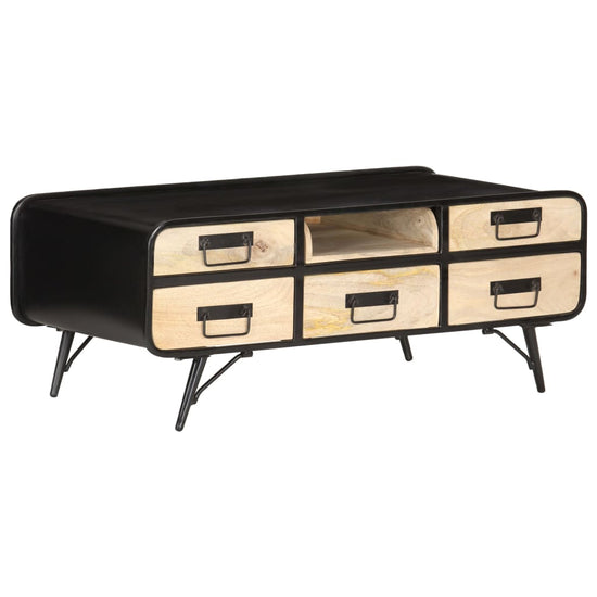 Salontafel 100x50x40 cm massief mangohout MeubelReus