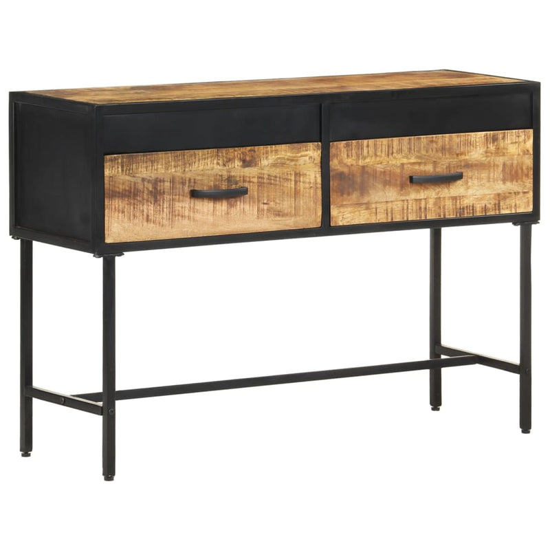 Wandtafel 110x35x75 cm ruw mangohout MeubelReus