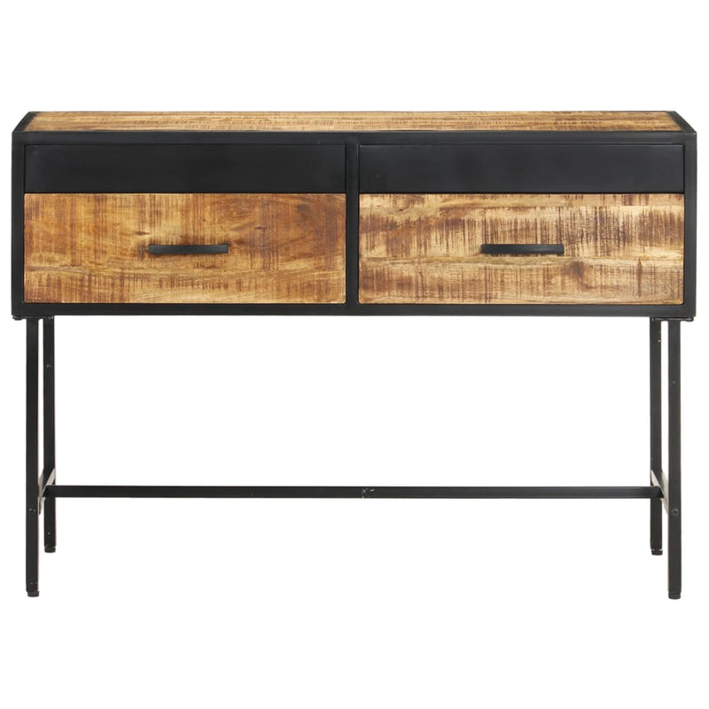 Wandtafel 110x35x75 cm ruw mangohout MeubelReus