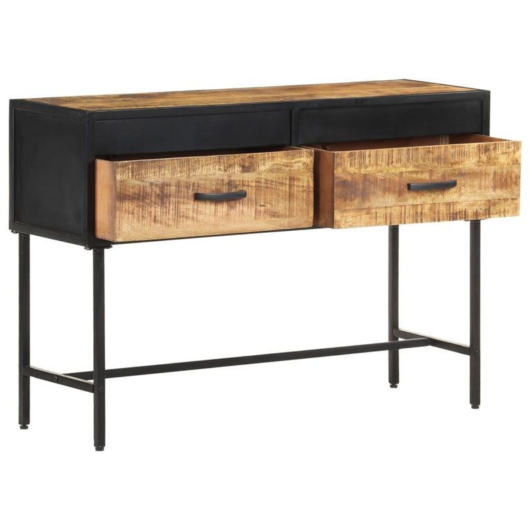 Wandtafel 110x35x75 cm ruw mangohout MeubelReus