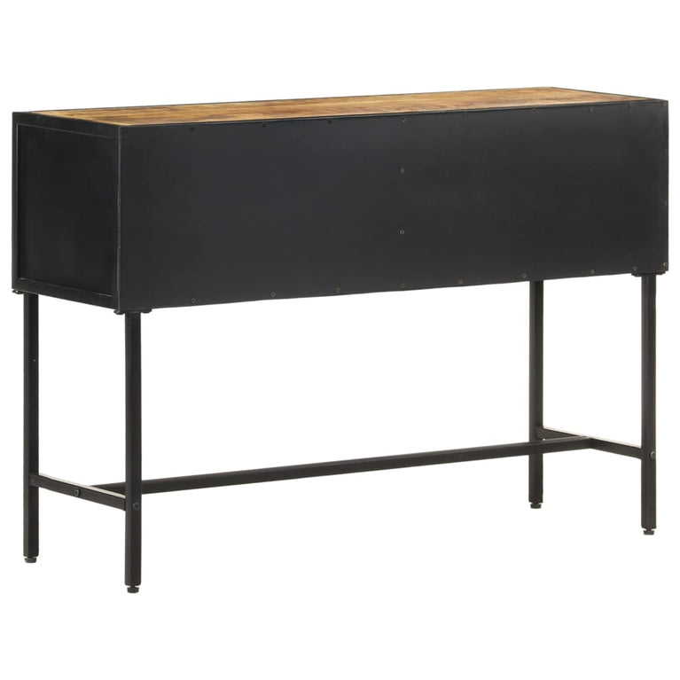 Wandtafel 110x35x75 cm ruw mangohout MeubelReus