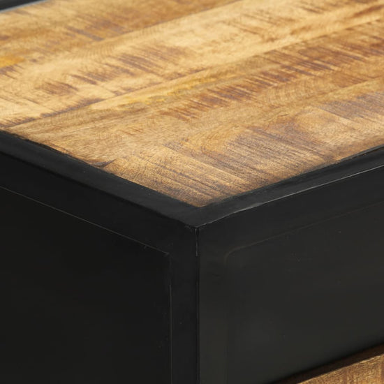 Wandtafel 110x35x75 cm ruw mangohout MeubelReus
