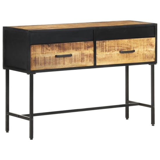 Wandtafel 110x35x75 cm ruw mangohout MeubelReus