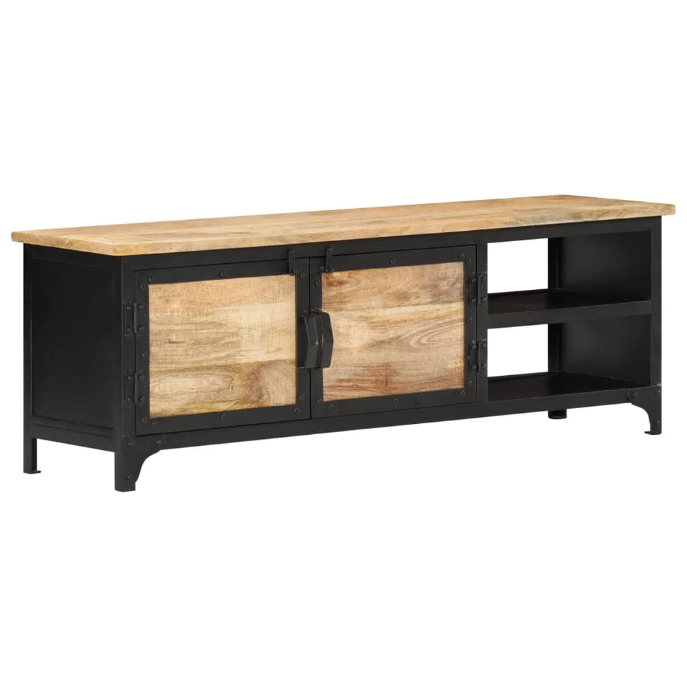 Tv-meubel 120x30x40 cm massief mangohout MeubelReus