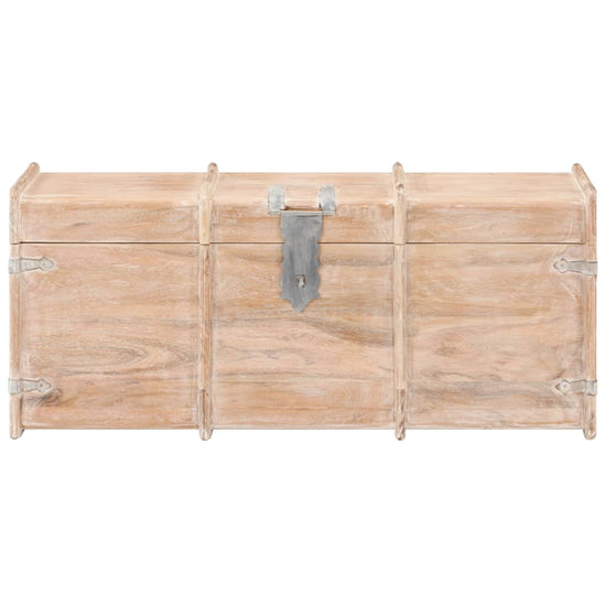 Opbergkist 90x40x40 cm massief acaciahout MeubelReus