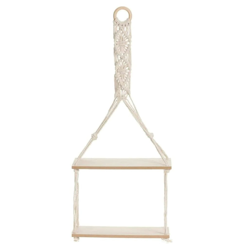 H&S Collection Wandrek met touwdecoratie 30x10x66 cm MeubelReus