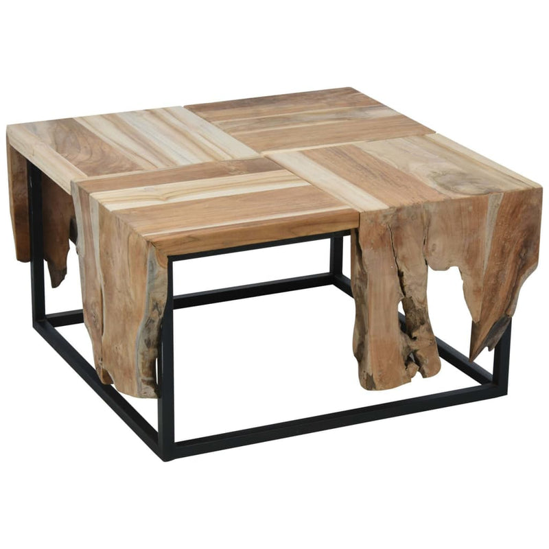 Ambiance Bijzettafel 65x65x35 cm teakhout MeubelReus
