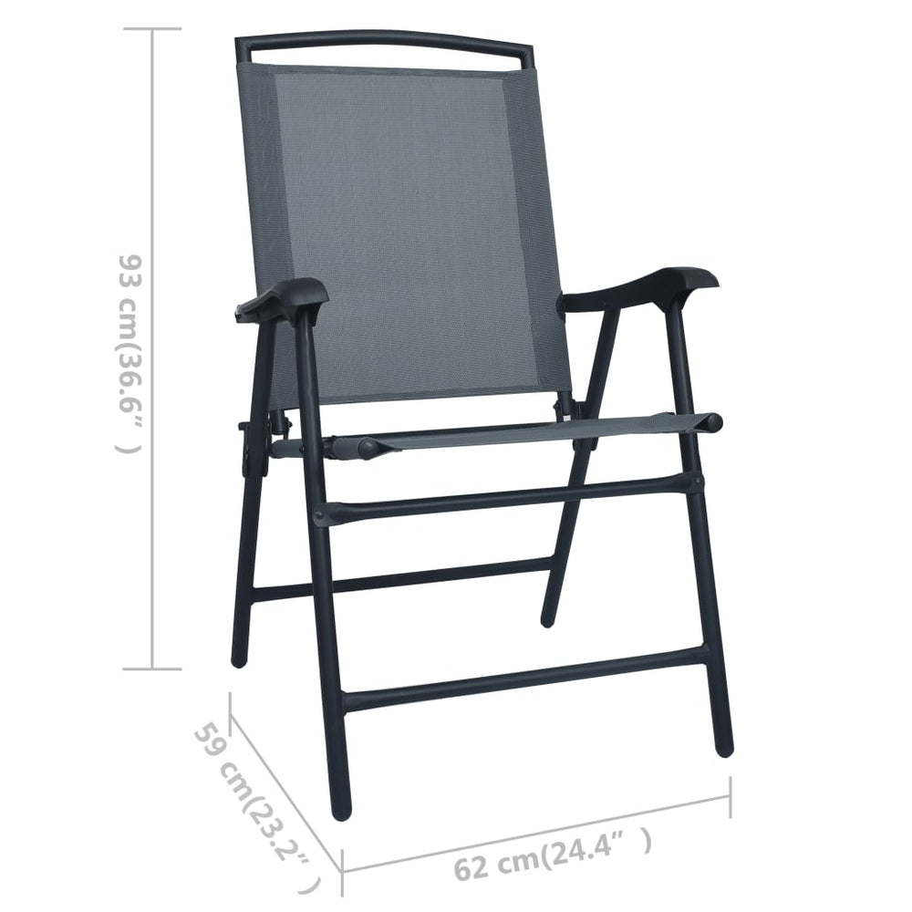 3-delige Bistroset staal grijs MeubelReus