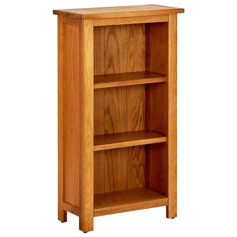 Boekenkast 45x22,5x82 cm massief eikenhout MeubelReus