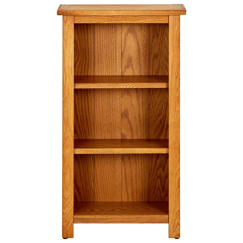 Boekenkast 45x22,5x82 cm massief eikenhout MeubelReus