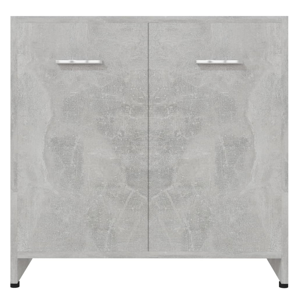 Badkamerkast 60x33x61 cm spaanplaat betongrijs MeubelReus