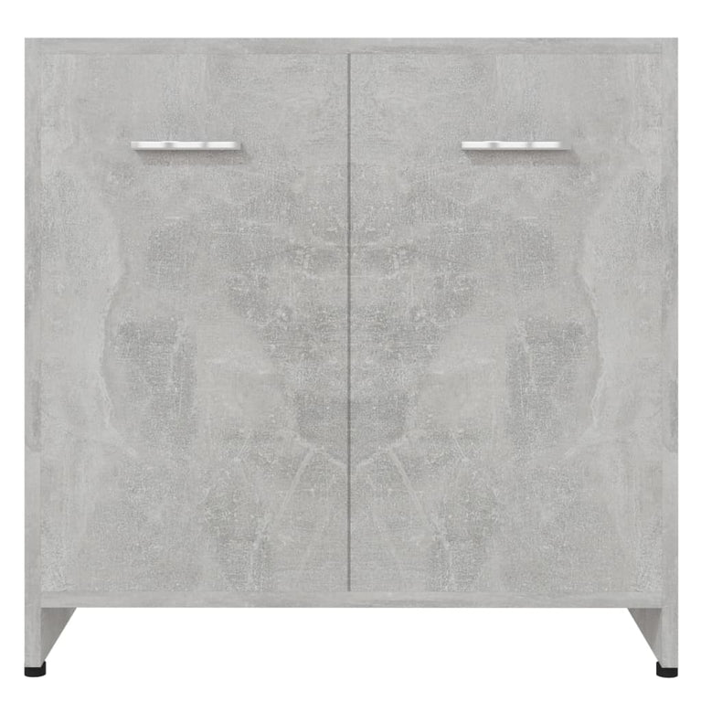 Badkamerkast 60x33x61 cm spaanplaat betongrijs MeubelReus
