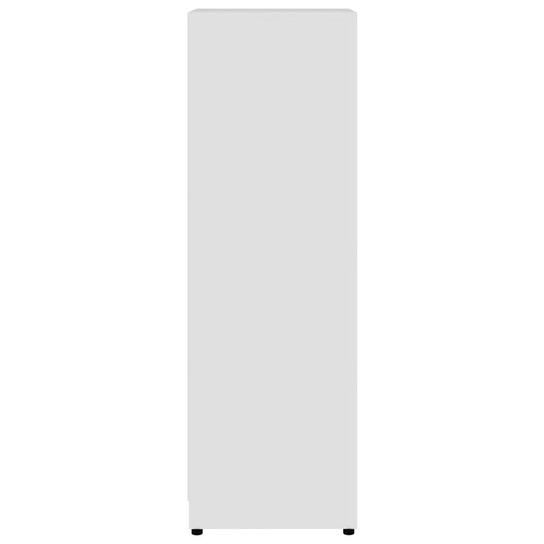 Badkamerkast 30x30x95 cm bewerkt hout wit MeubelReus