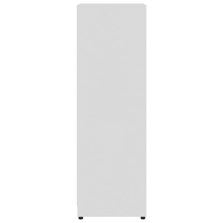 Badkamerkast 30x30x95 cm spaanplaat hoogglans wit MeubelReus