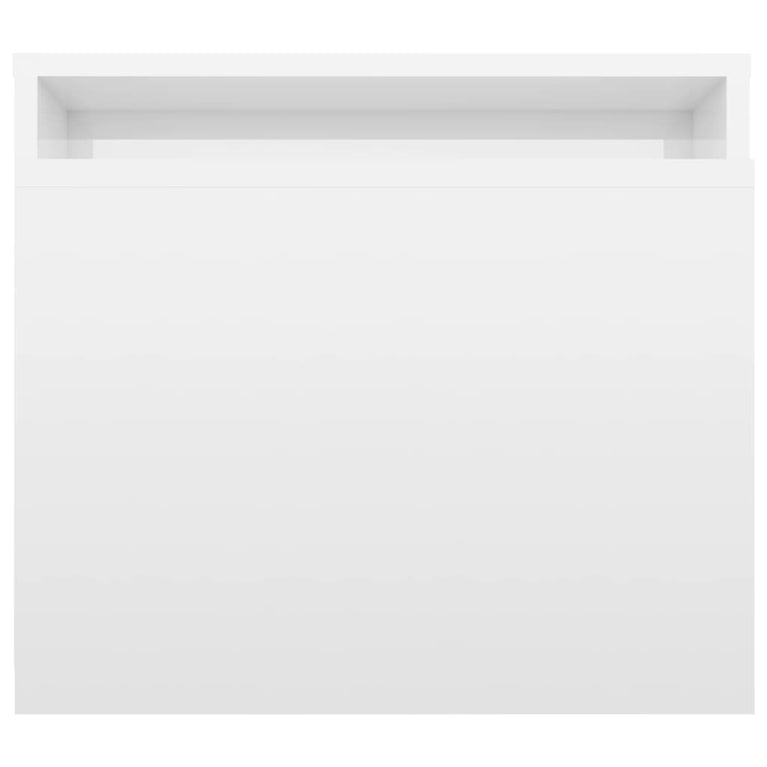 Salontafelset 100x48x40 cm spaanplaat hoogglans wit MeubelReus