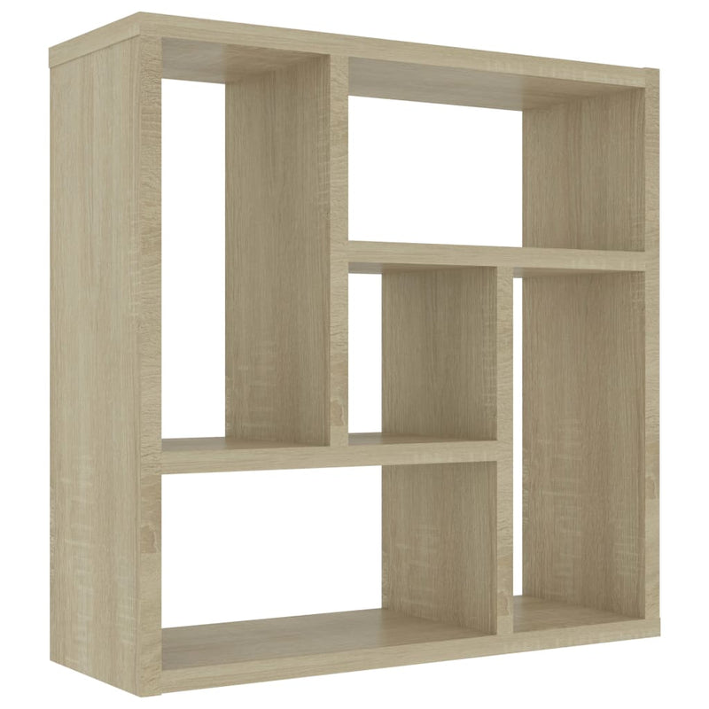 Wandschap 45,1x16x45,1 cm spaanplaat sonoma eikenkleurig MeubelReus