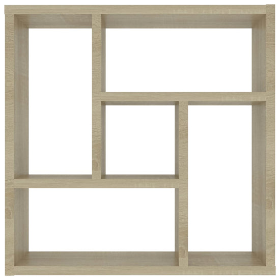 Wandschap 45,1x16x45,1 cm spaanplaat sonoma eikenkleurig MeubelReus