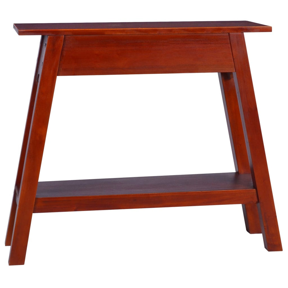 Wandtafel 90x30x75 cm massief mahoniehout klassiek bruin MeubelReus