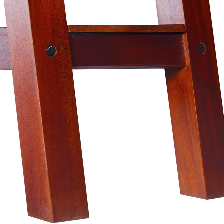 Wandtafel 90x30x75 cm massief mahoniehout klassiek bruin MeubelReus