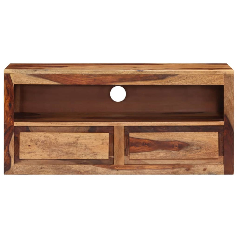 Tv-meubel 88x30x40 cm massief sheeshamhout MeubelReus