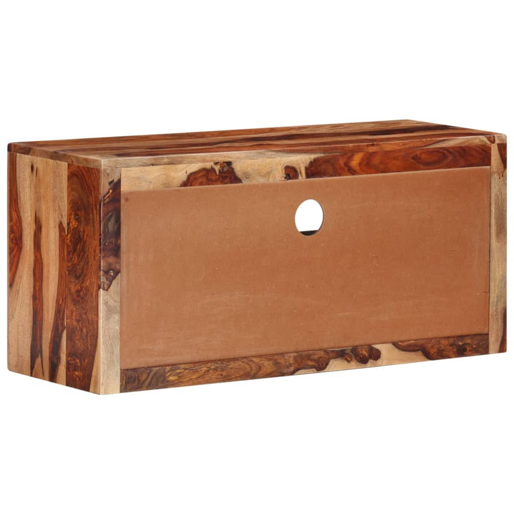 Tv-meubel 88x30x40 cm massief sheeshamhout MeubelReus