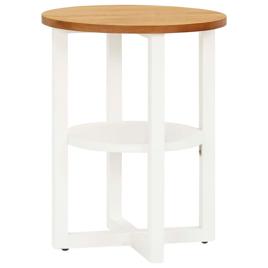 Bijzettafel 40x50 cm massief eikenhout MeubelReus