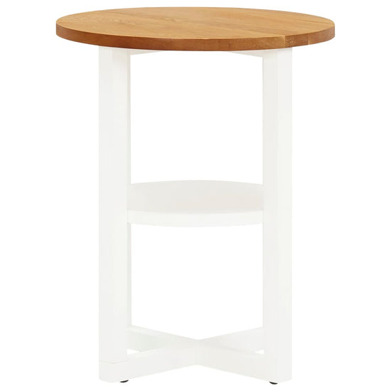 Bijzettafel 40x50 cm massief eikenhout MeubelReus