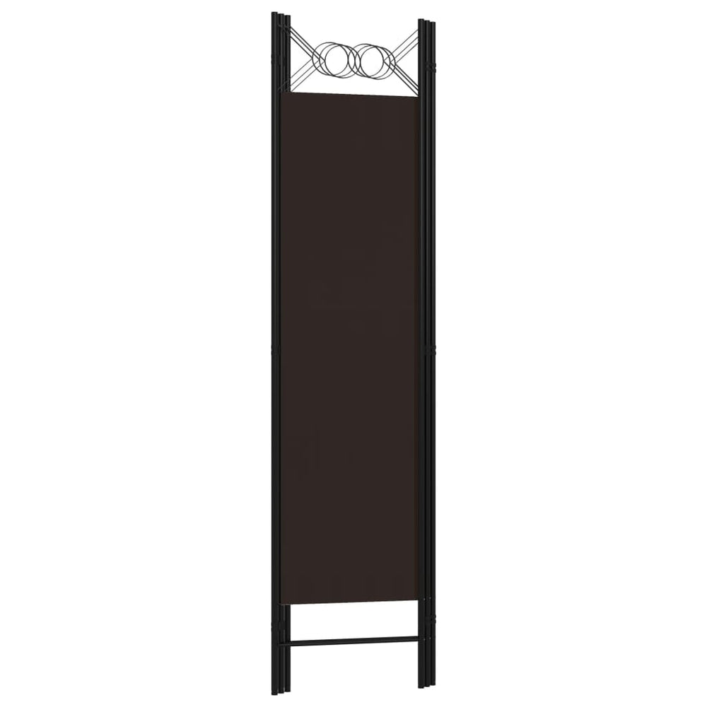 Kamerscherm met 3 panelen 120x180 cm bruin MeubelReus
