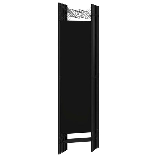 Kamerscherm met 6 panelen 240x180 cm zwart MeubelReus