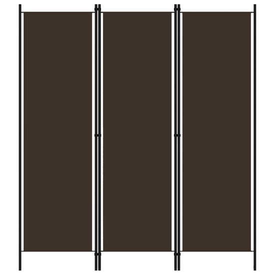 Kamerscherm met 3 panelen 150x180 cm bruin MeubelReus
